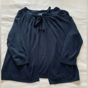 EUC! J.Crew Tie-neck Cardigan Sweater